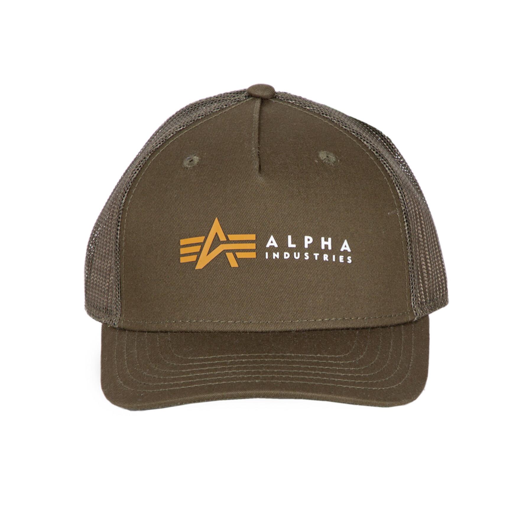 Trucker cap Alpha Industries Alpha Label