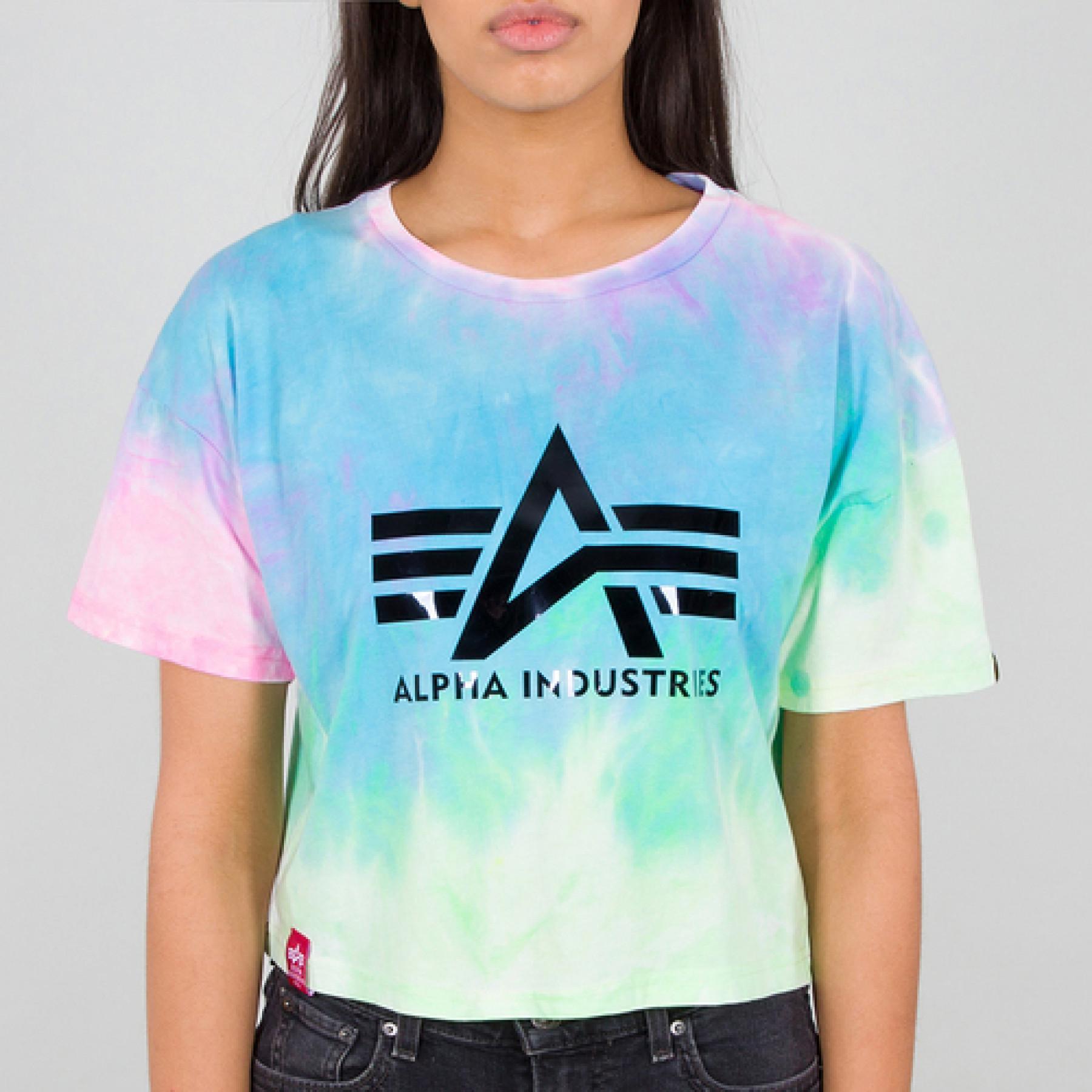 Women's T-shirt Alpha Industries Big A Batik
