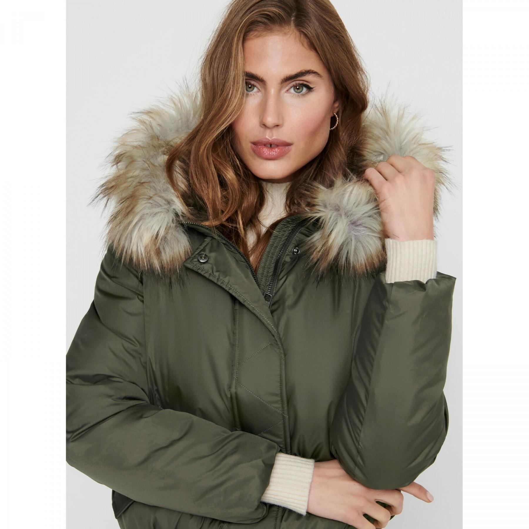 Women's jacket Only onlmisty fur