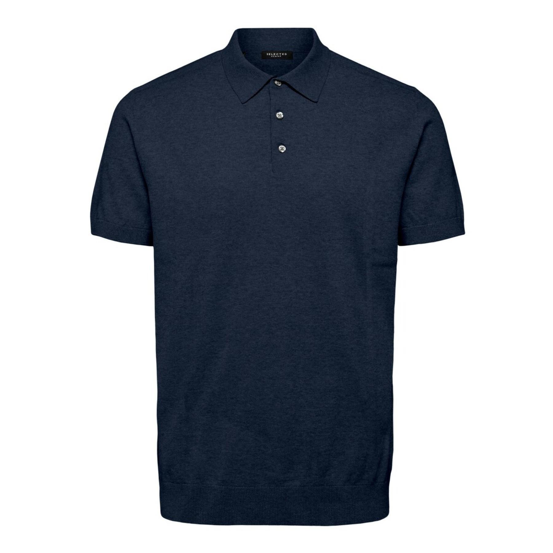 Short sleeve polo shirt Selected Berg