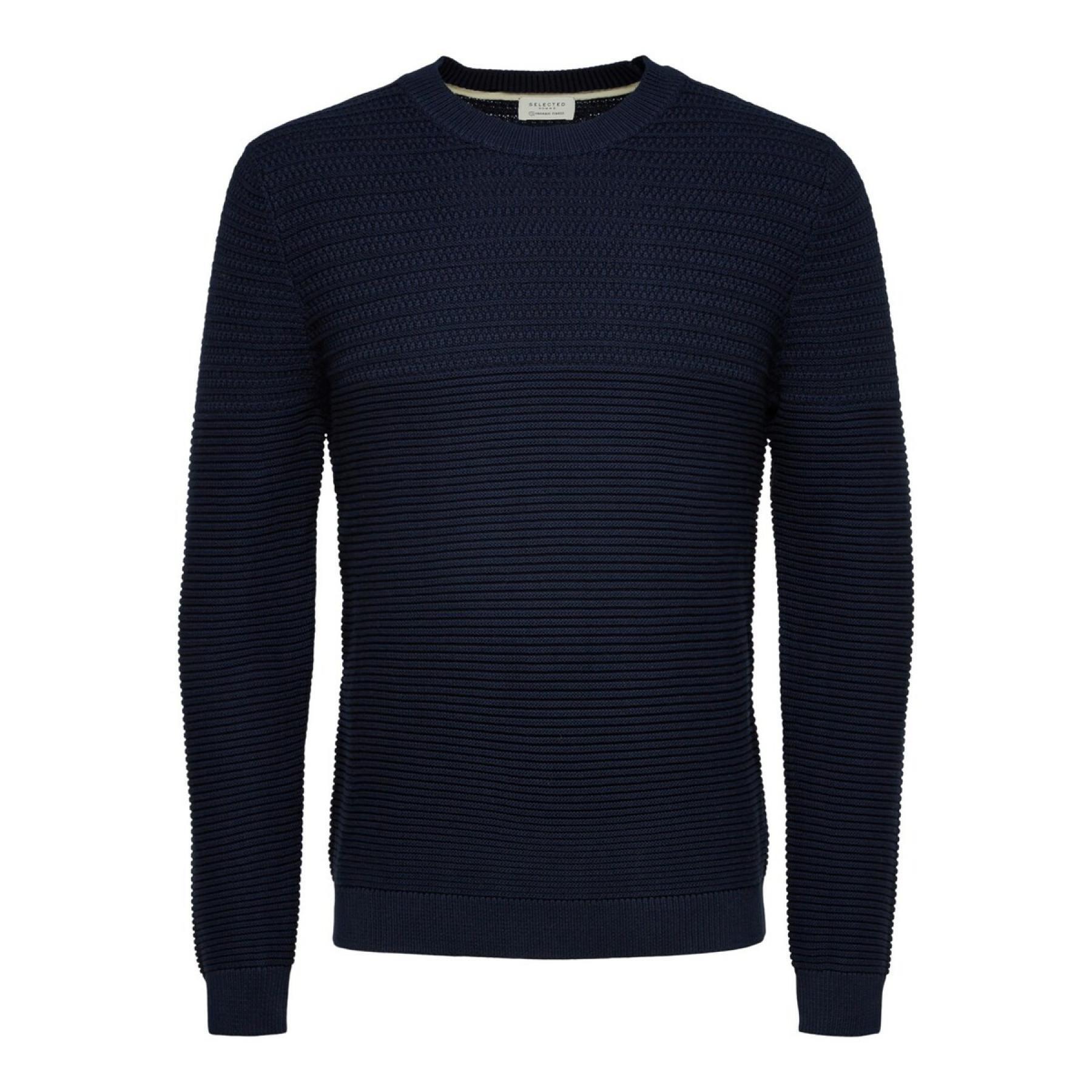 Sweater Selected Conrad col rond