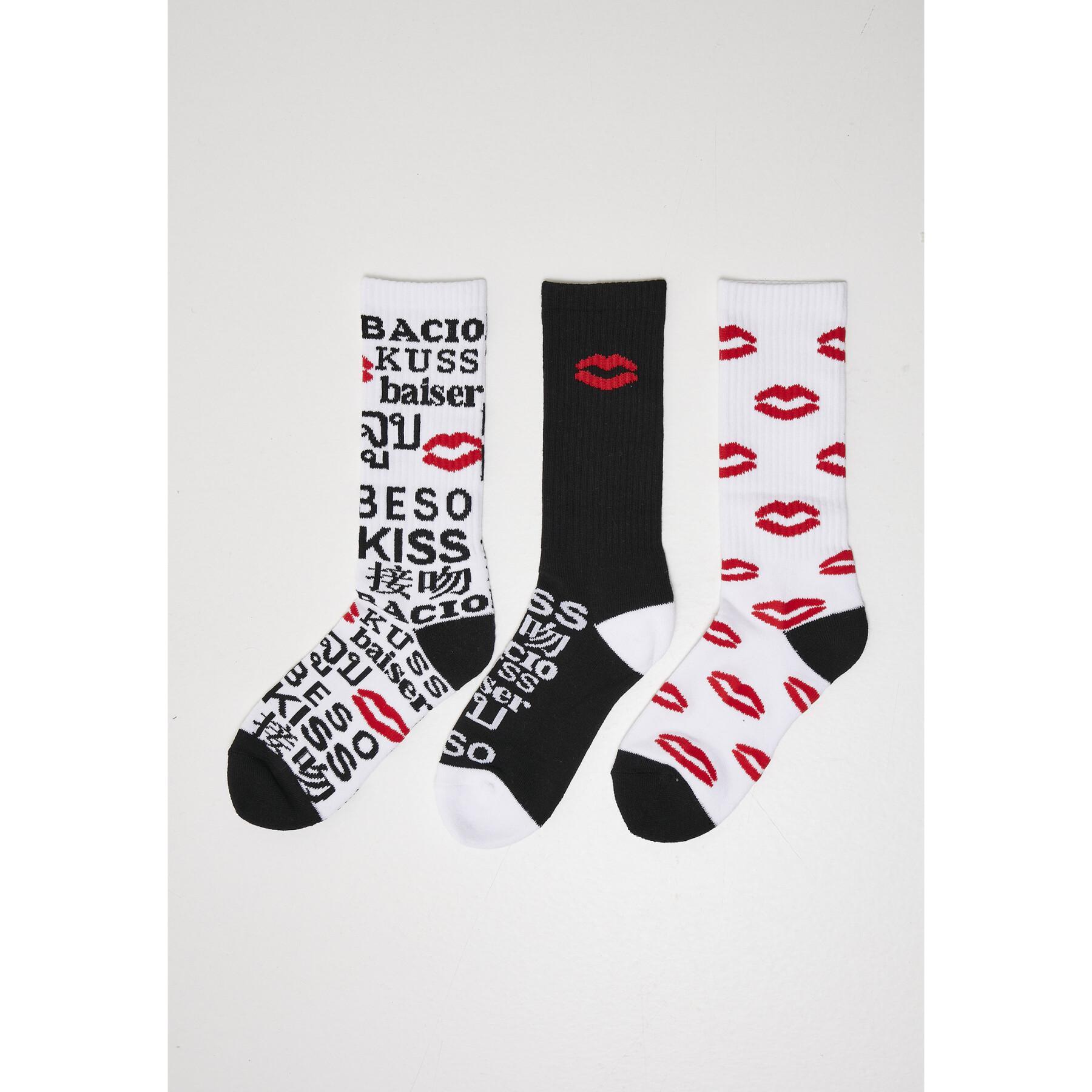 Socks Mister Tee Kiss 3-Pack