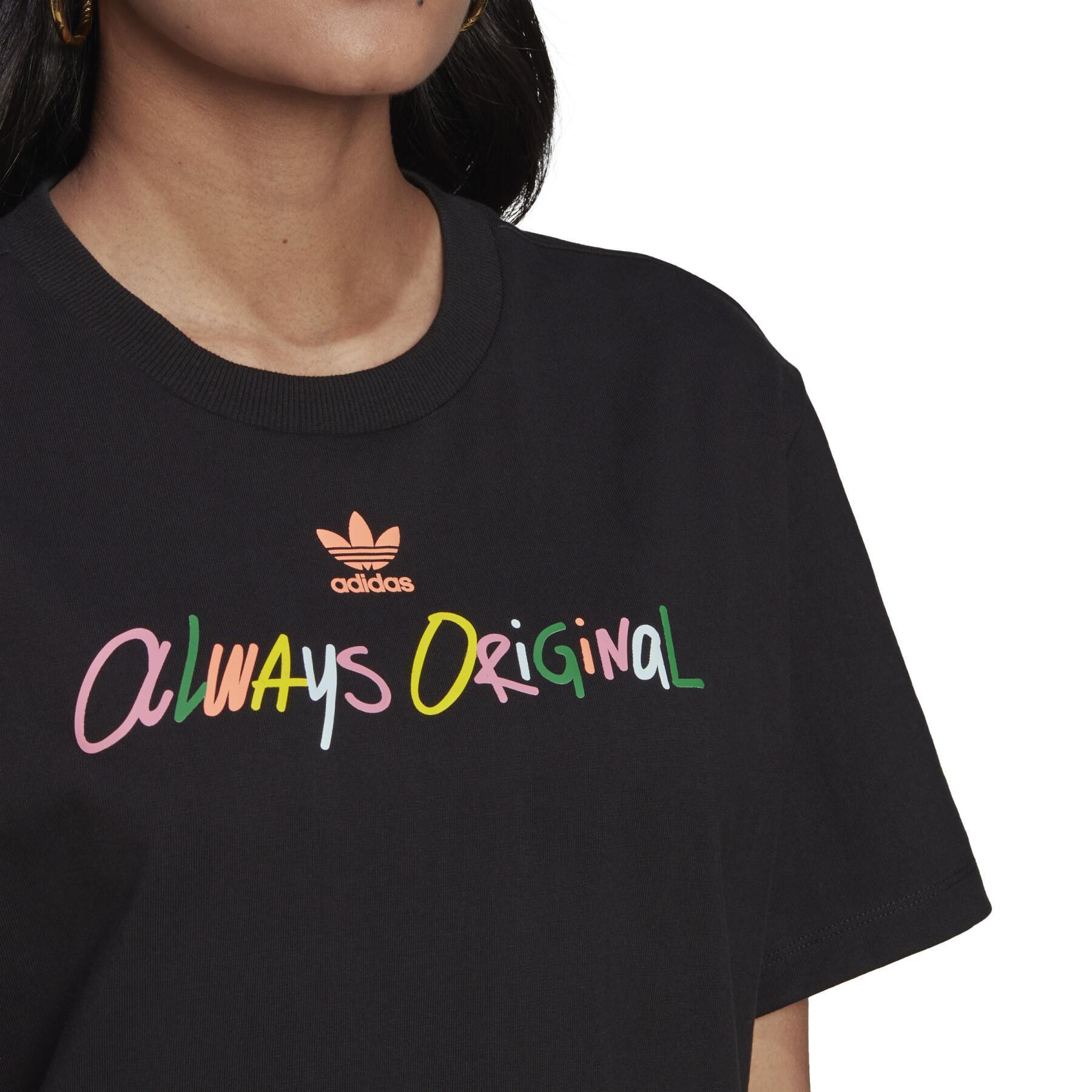 Women's graphic T-shirt adidas Originals Always