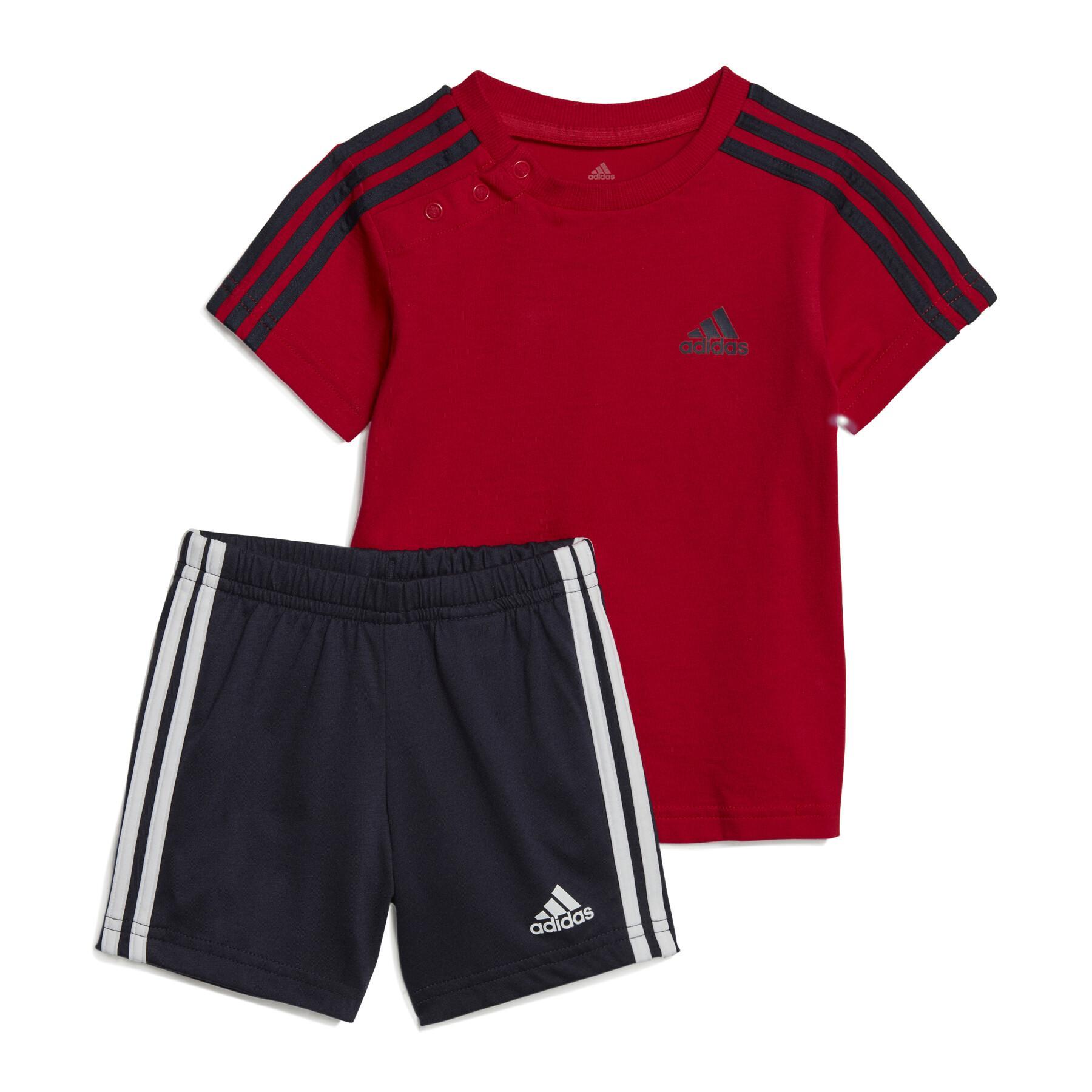 Baby t-shirt and shorts set adidas Essentials Sport