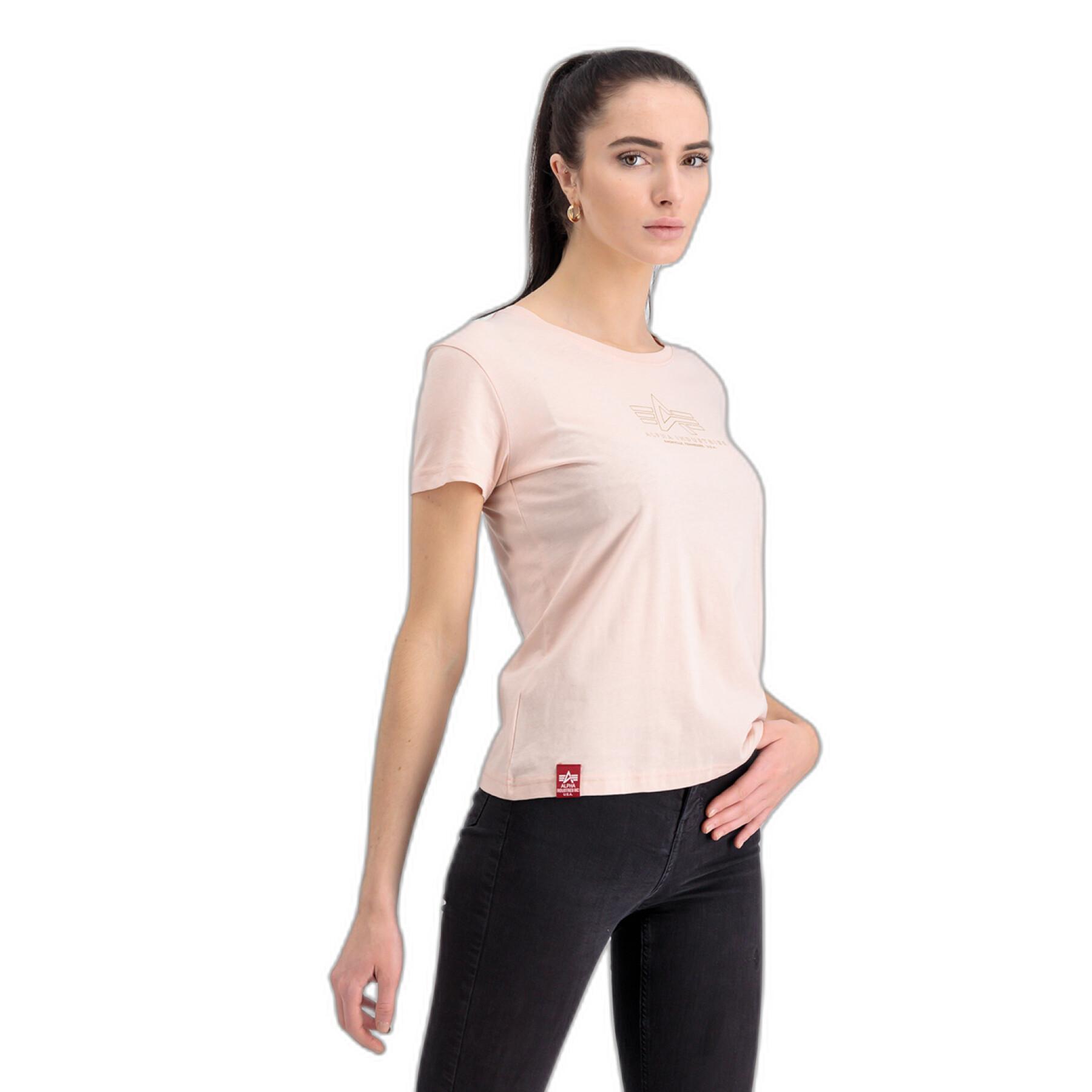 Women's long sleeve T-shirt Alpha Industries Basic Foil