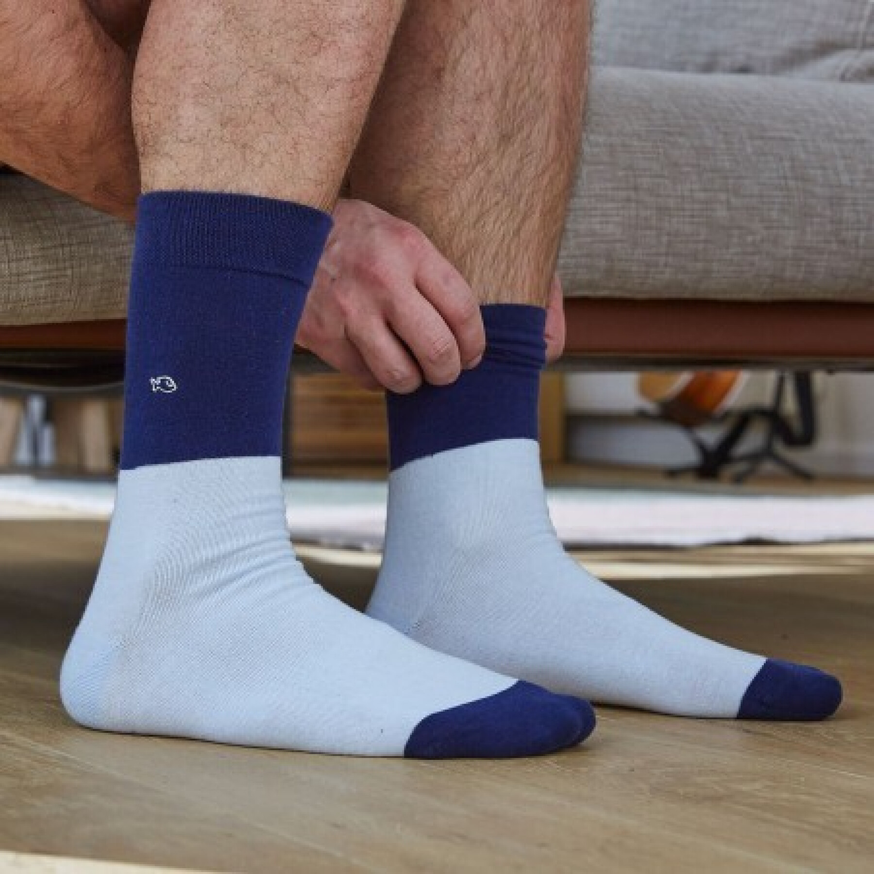 Two-colour socks Billybelt