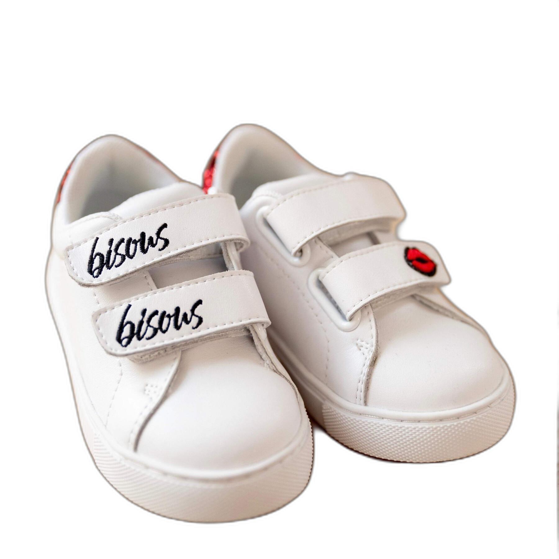 Children's sneakers Bons baisers de Paname Mini Edith-Bisous