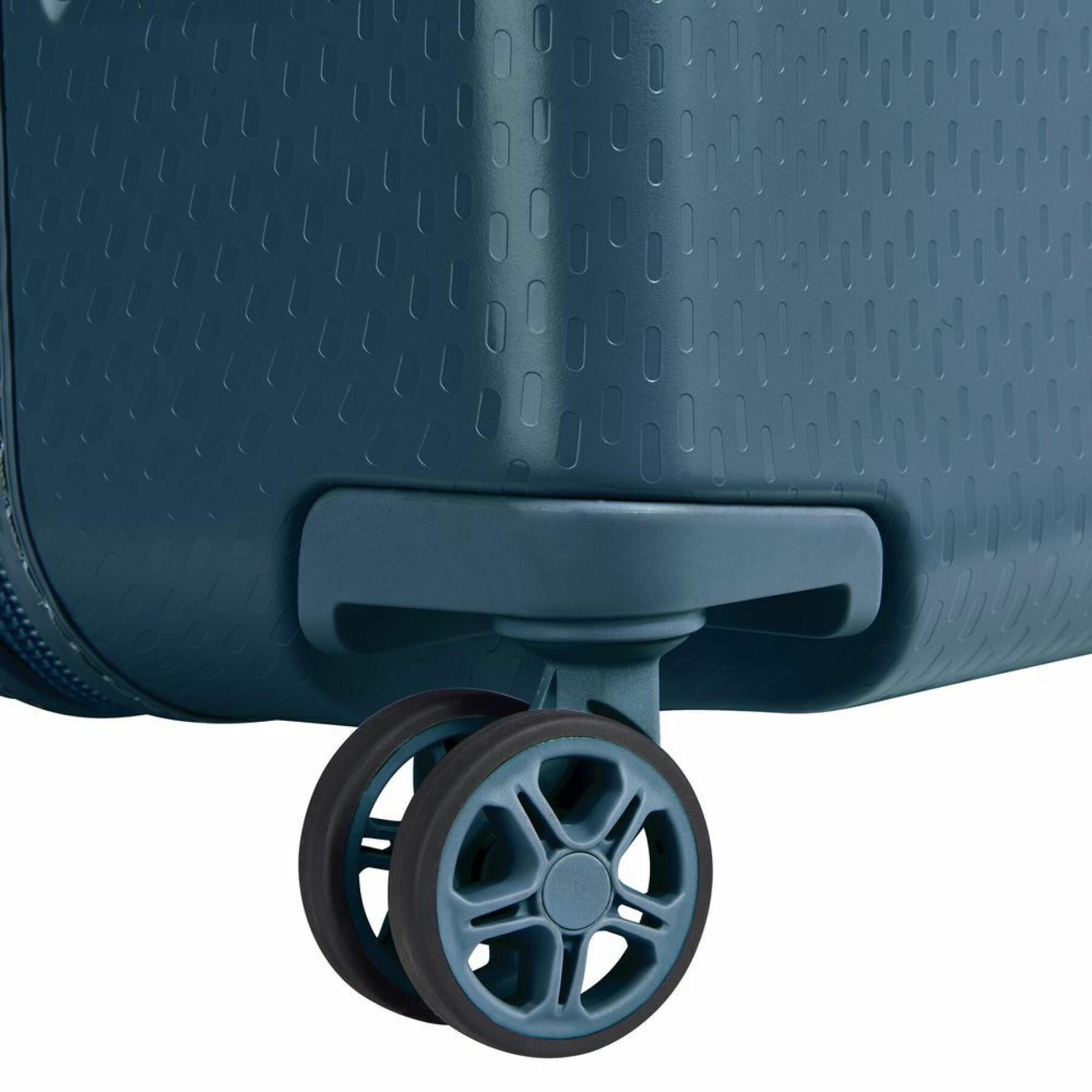 Trolley suitcase trunck 4 double wheels Delsey Turenne 73 cm