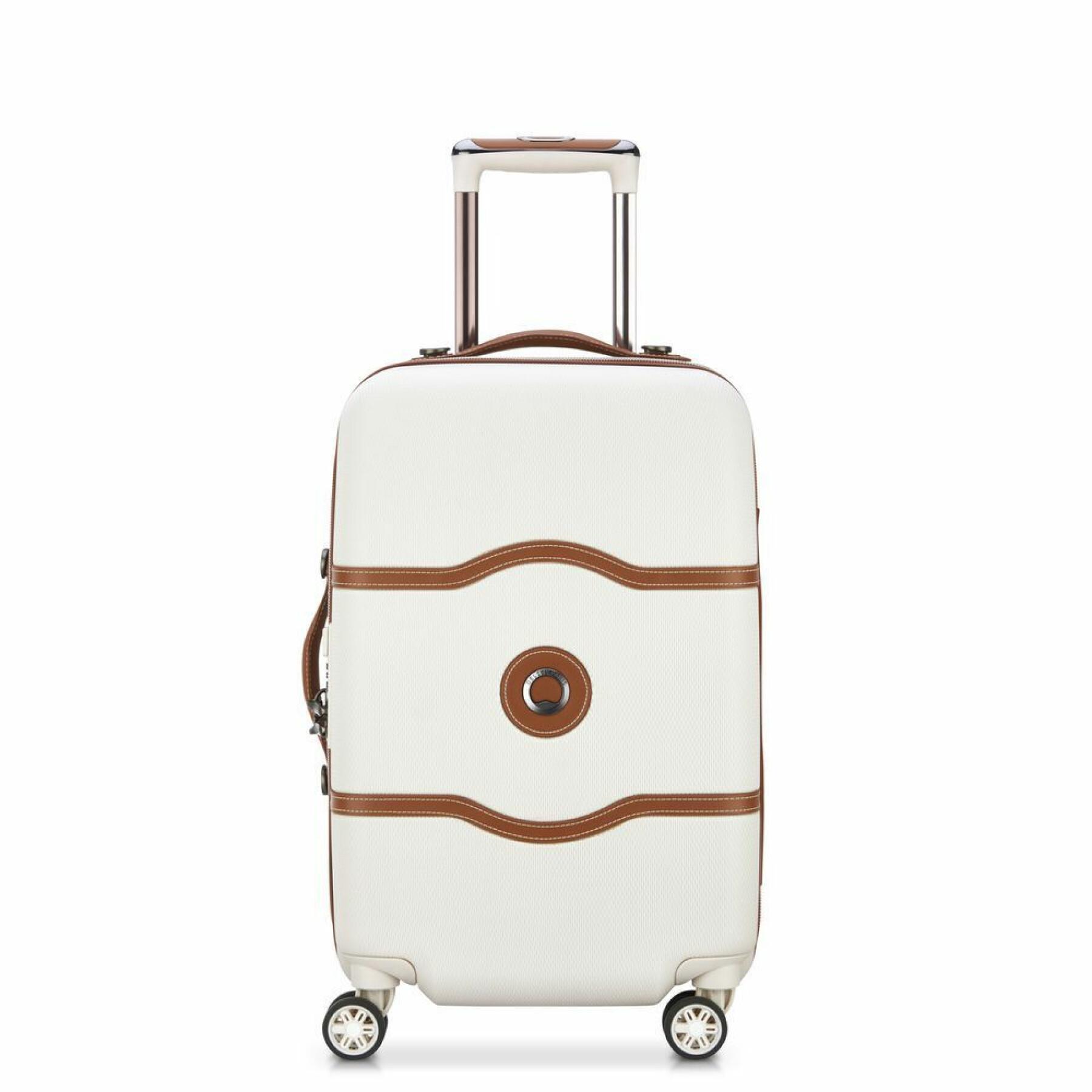 Trolley cabin suitcase 4 double wheels Delsey Chatelet Air 2.0 55 cm