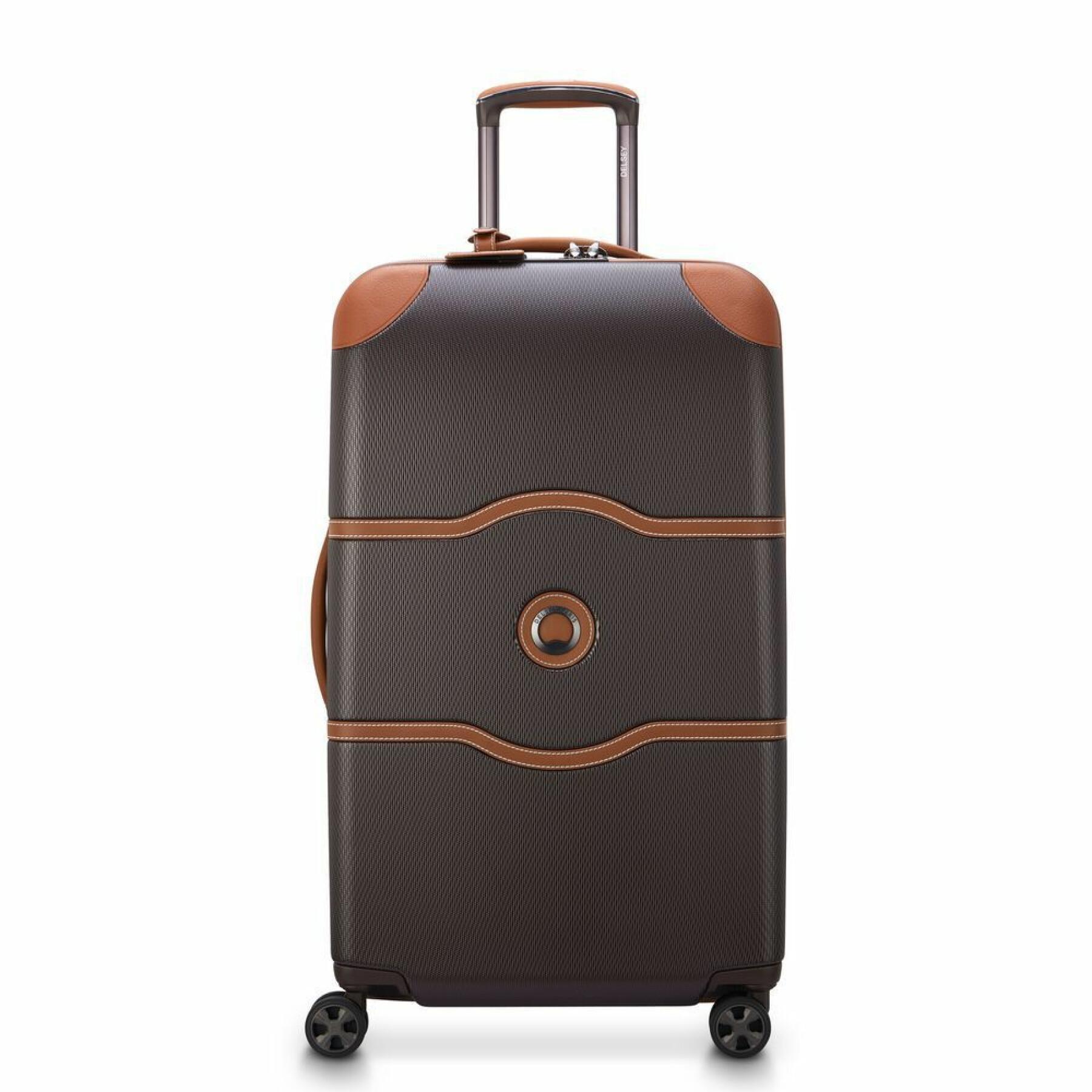 Trolley suitcase trunck 4 double wheels Delsey Chatelet Air 2.0 73 cm