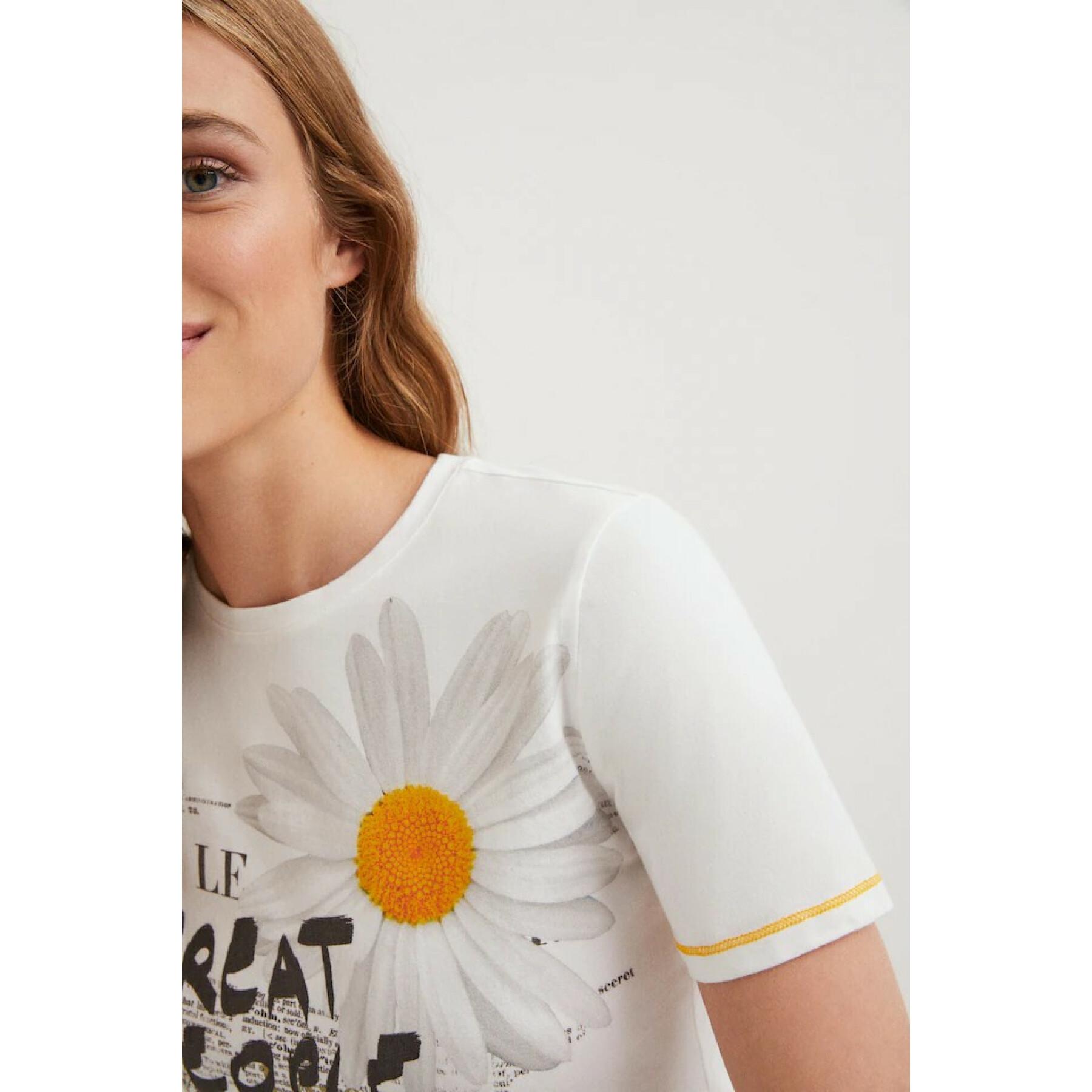 Women's T-shirt Desigual Daisy