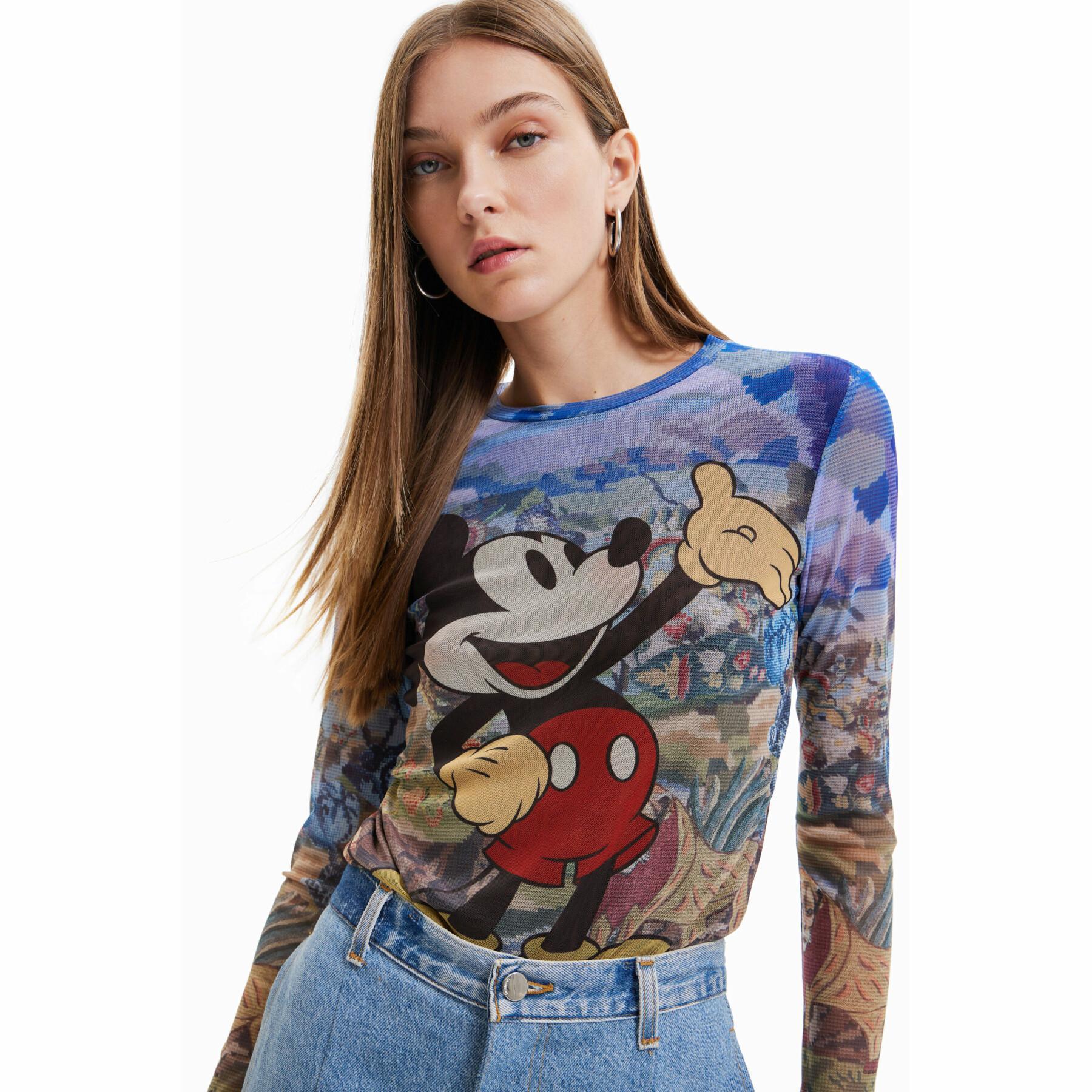 Women's T-shirt Desigual Ok Mickey