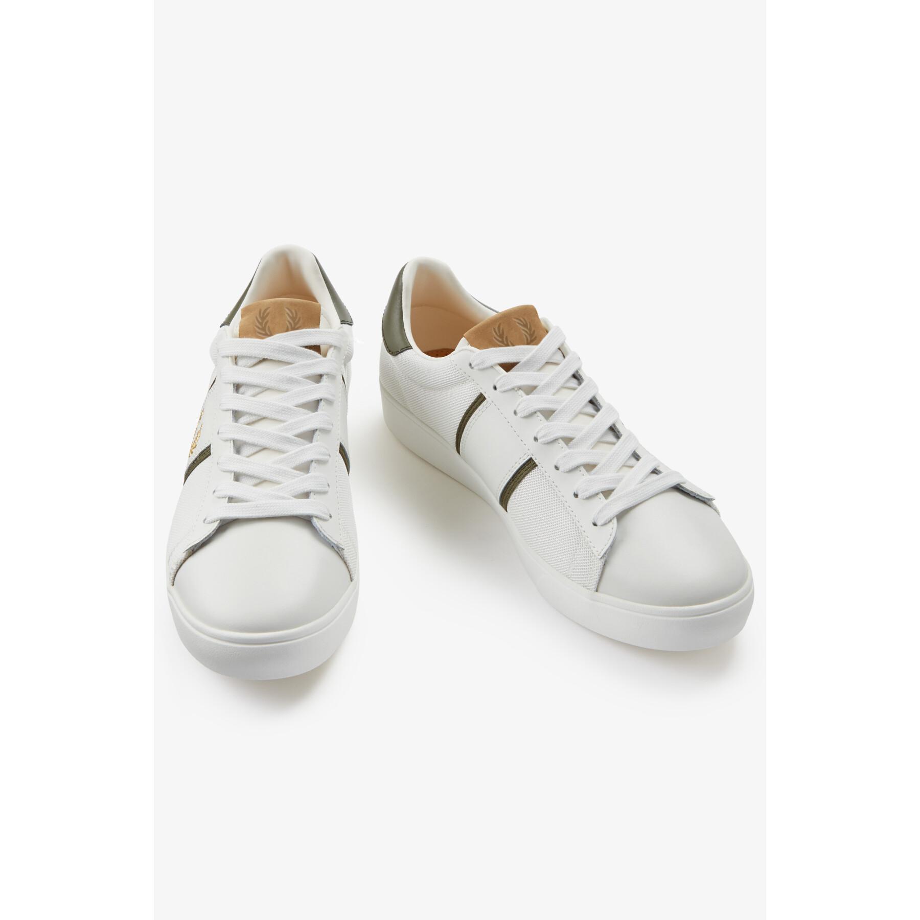 Mesh and leather sneakers Fred Perry Spencer
