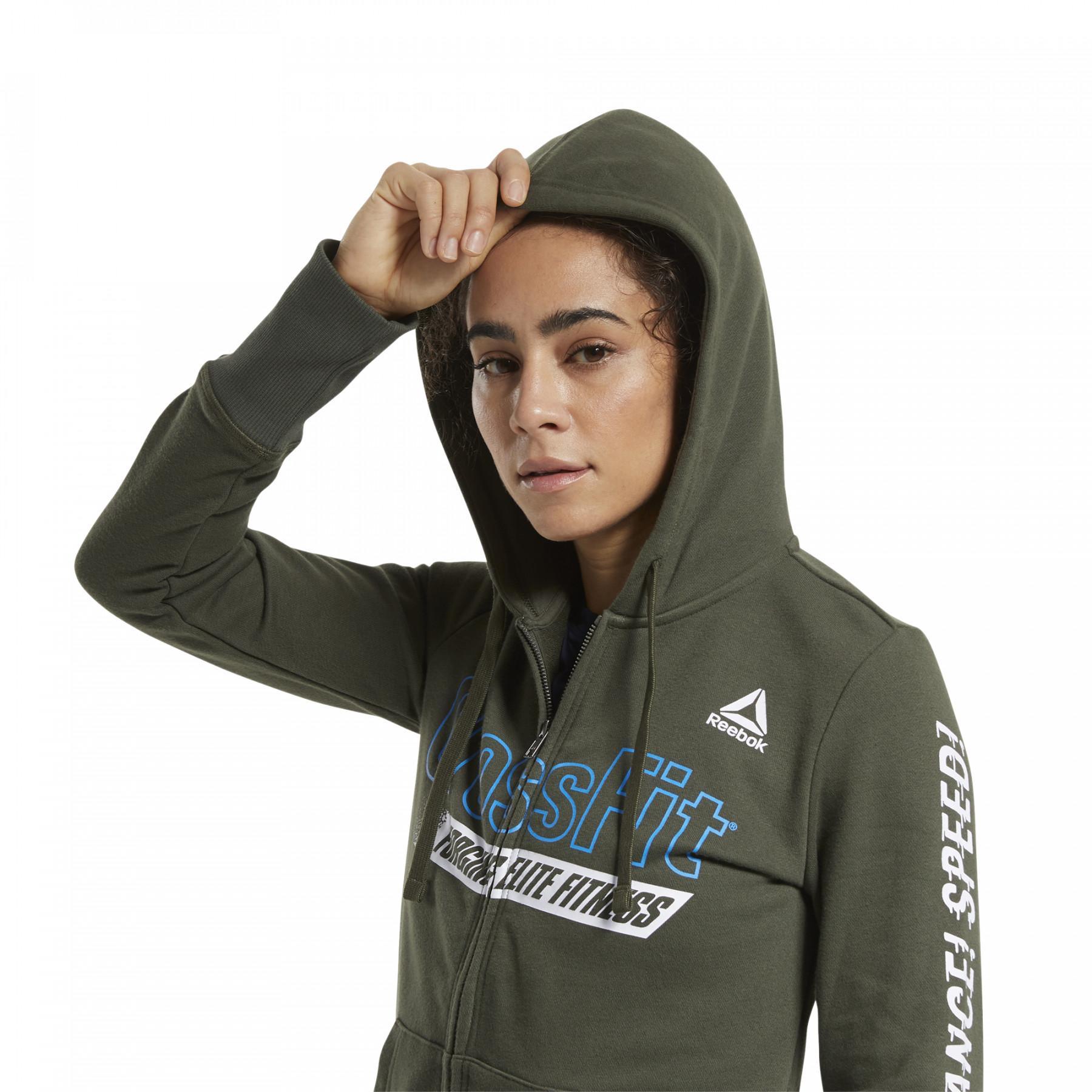 Women's hoodie Reebok CrossFit® Forging Elite Fitness