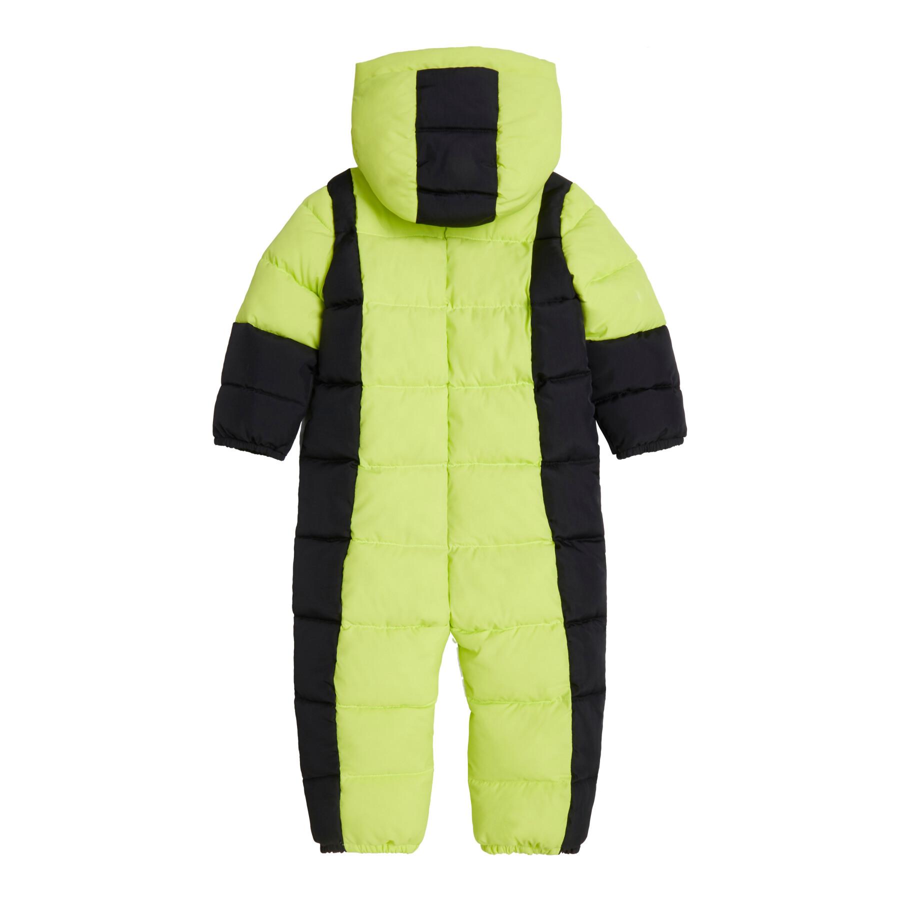 Long sleeve hooded jumpsuit for kids Guess
