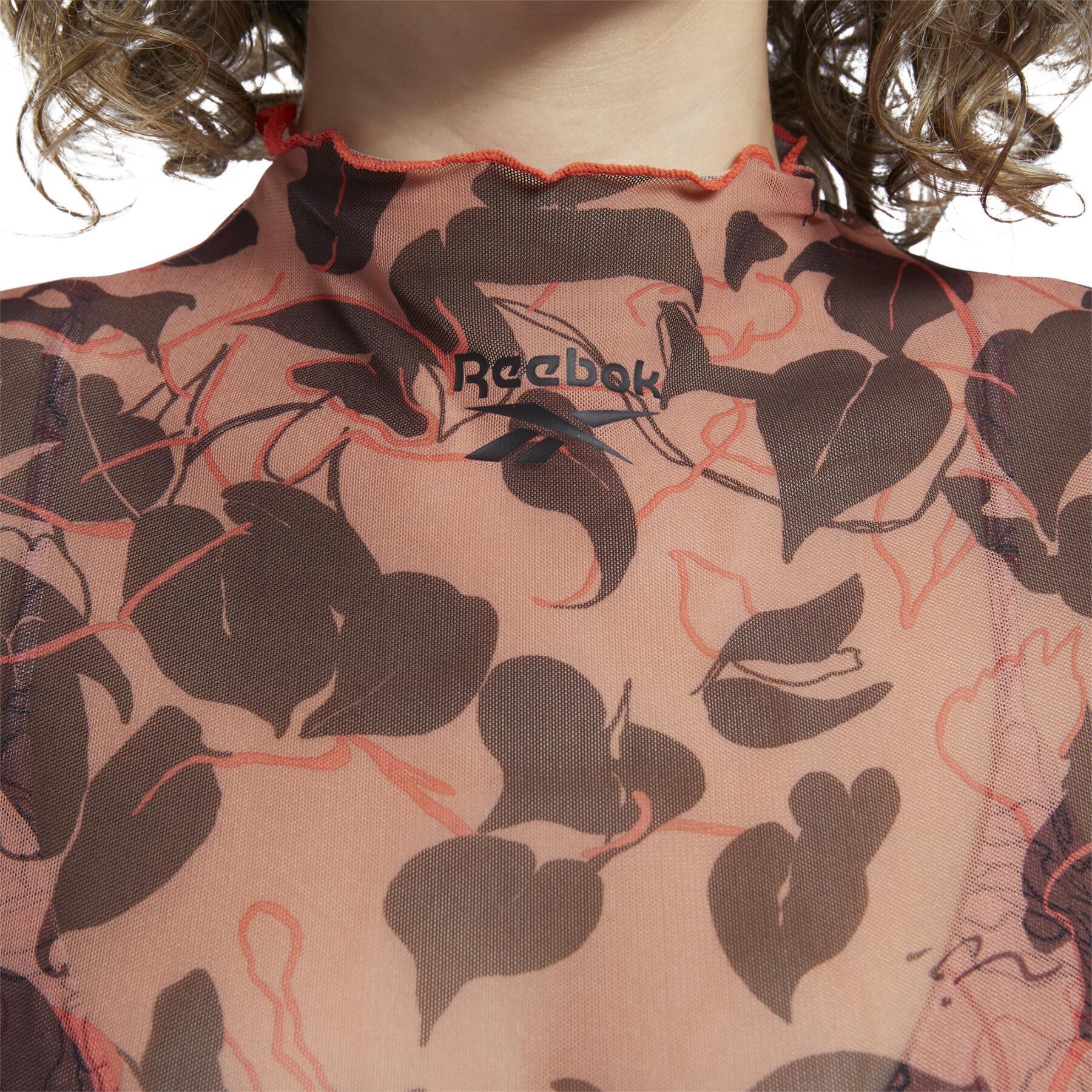Women's T-shirt Reebok Classics Flourishing Floral Print Mesh