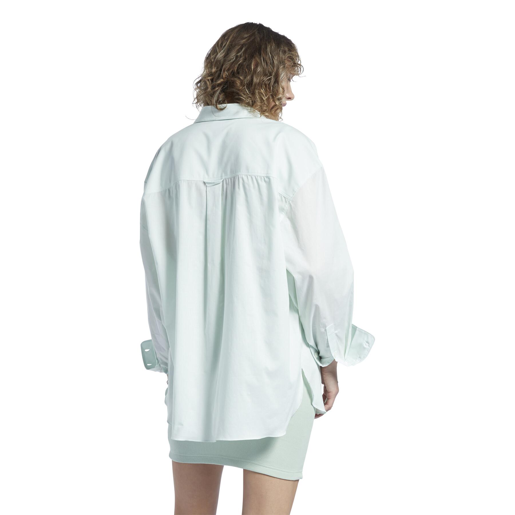 Women's long sleeve shirt Reebok Classics Button-Up