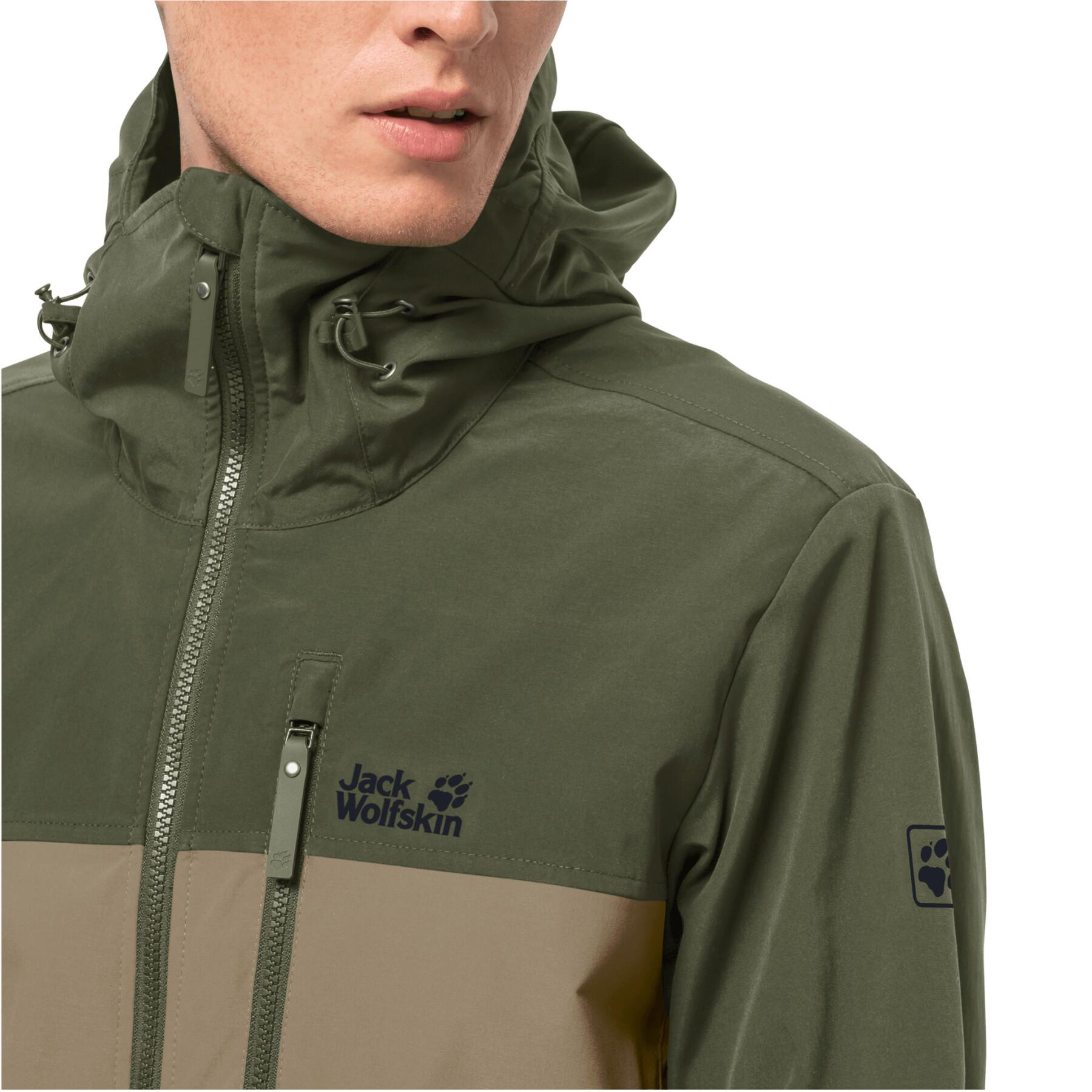 Waterproof jacket Jack Wolfskin Desert Wind