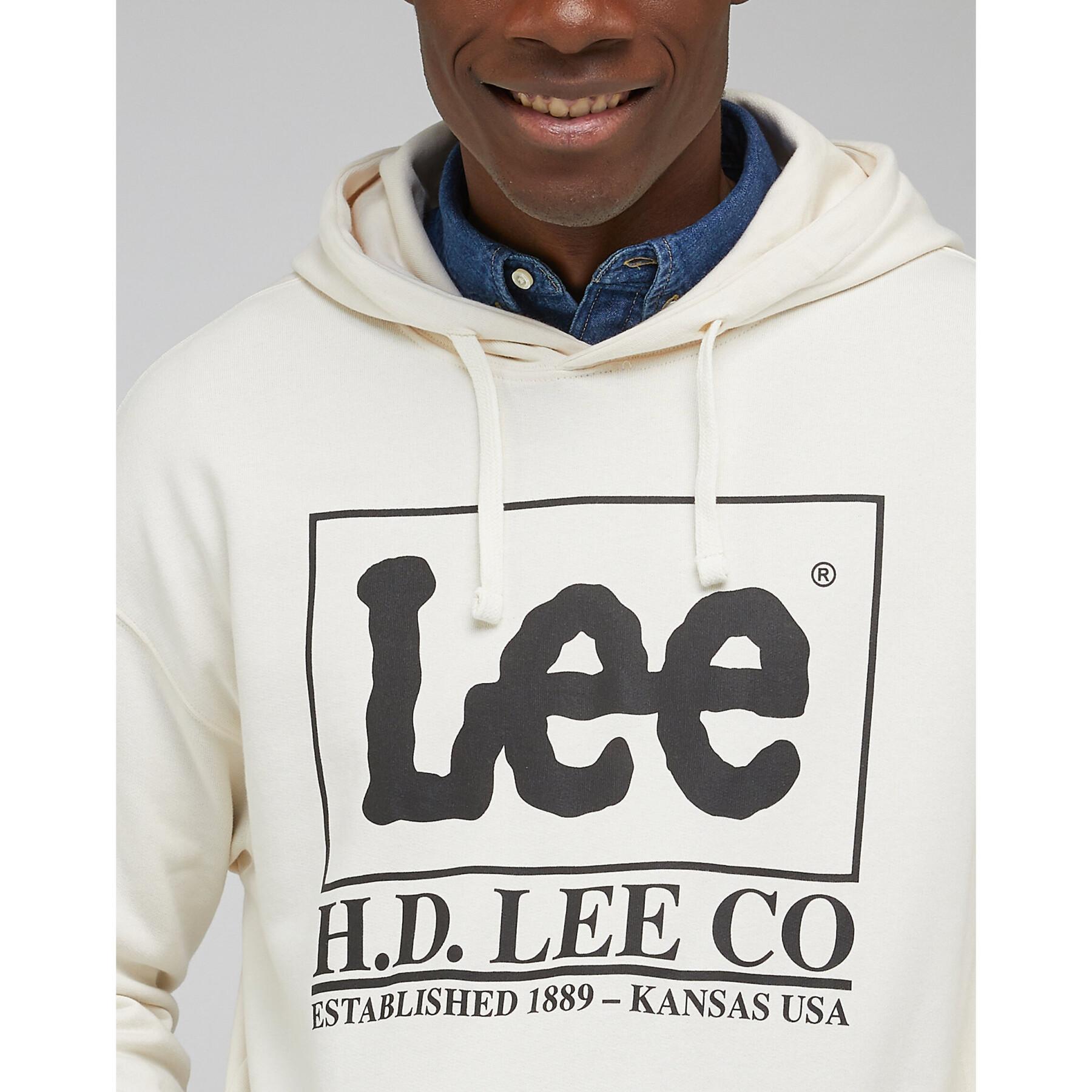 Sweatshirt loose hooded Lee Logo