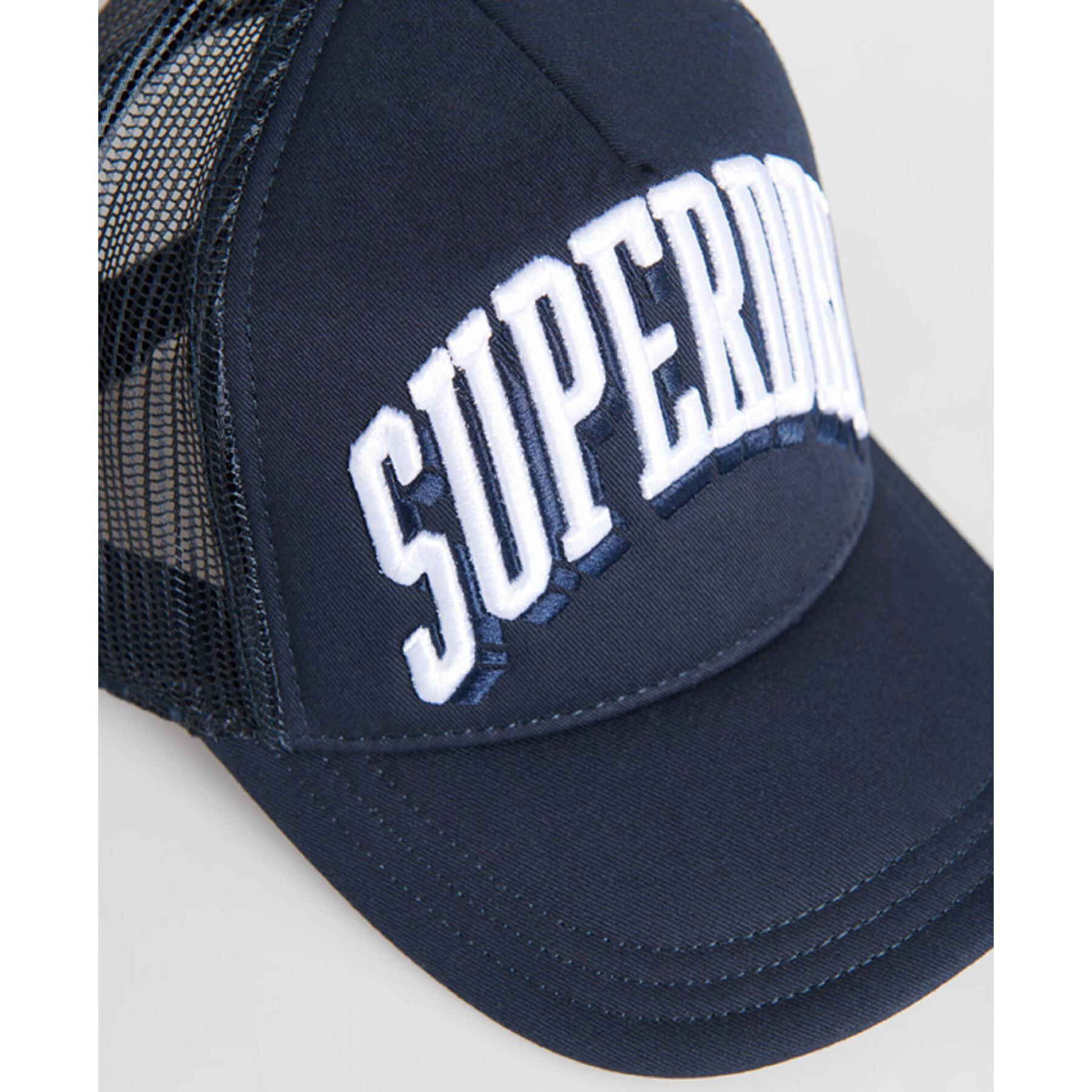 Trucker cap with logo Superdry Sport Tri