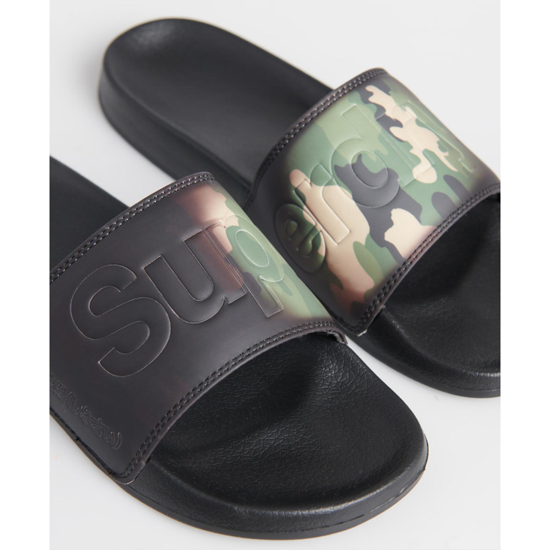Camouflage beach slippers Superdry Magic