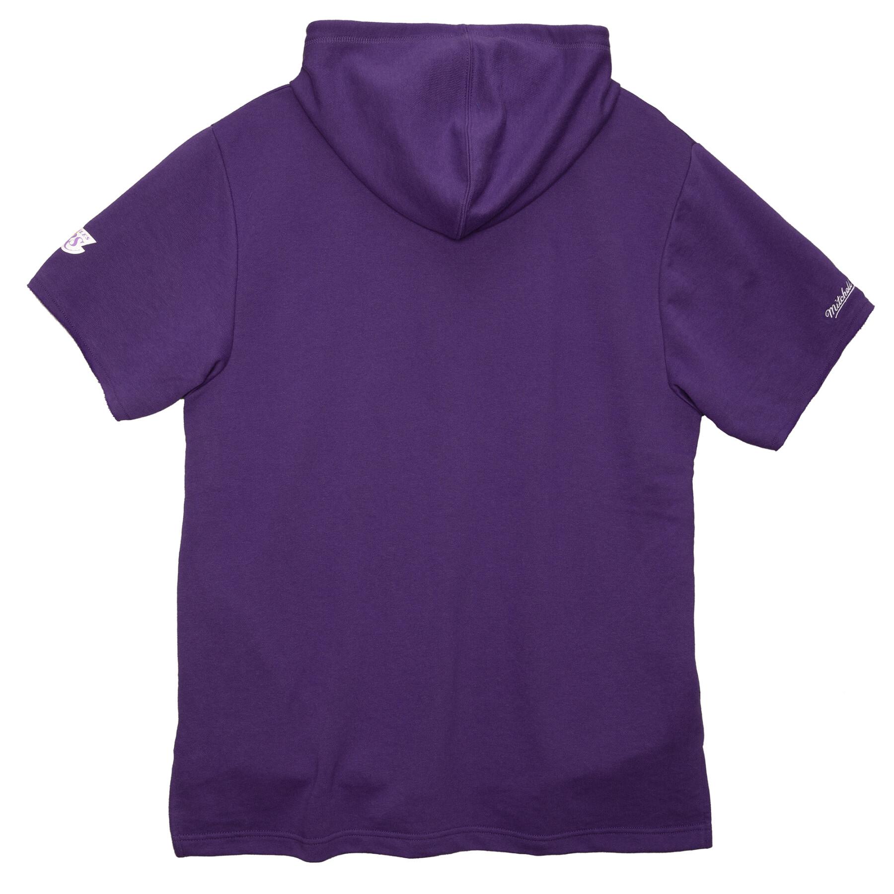 Sweatshirt short sleeve hoodie Los Angeles Lakers