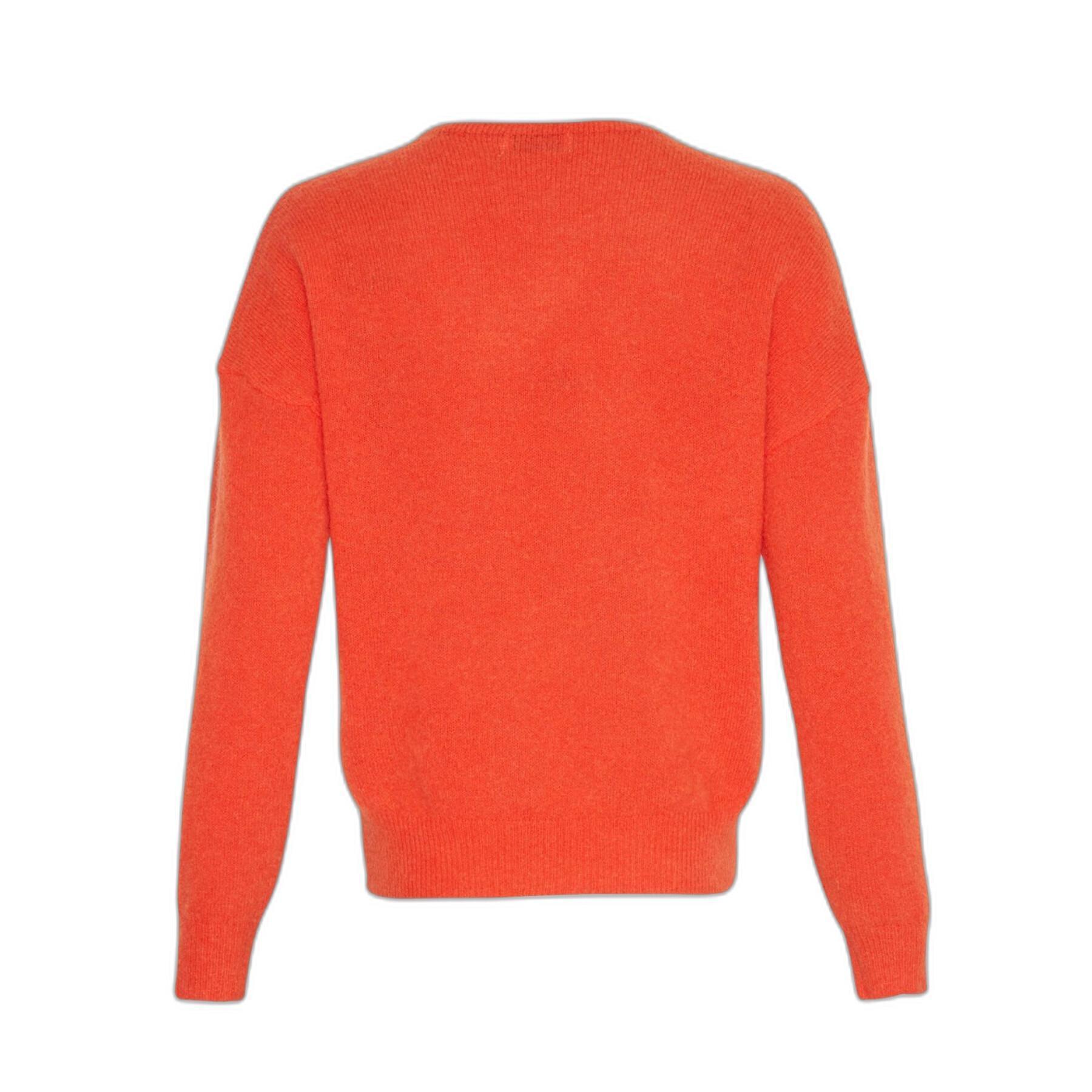 Women's v-neck sweater Moss Copenhagen Mohair
