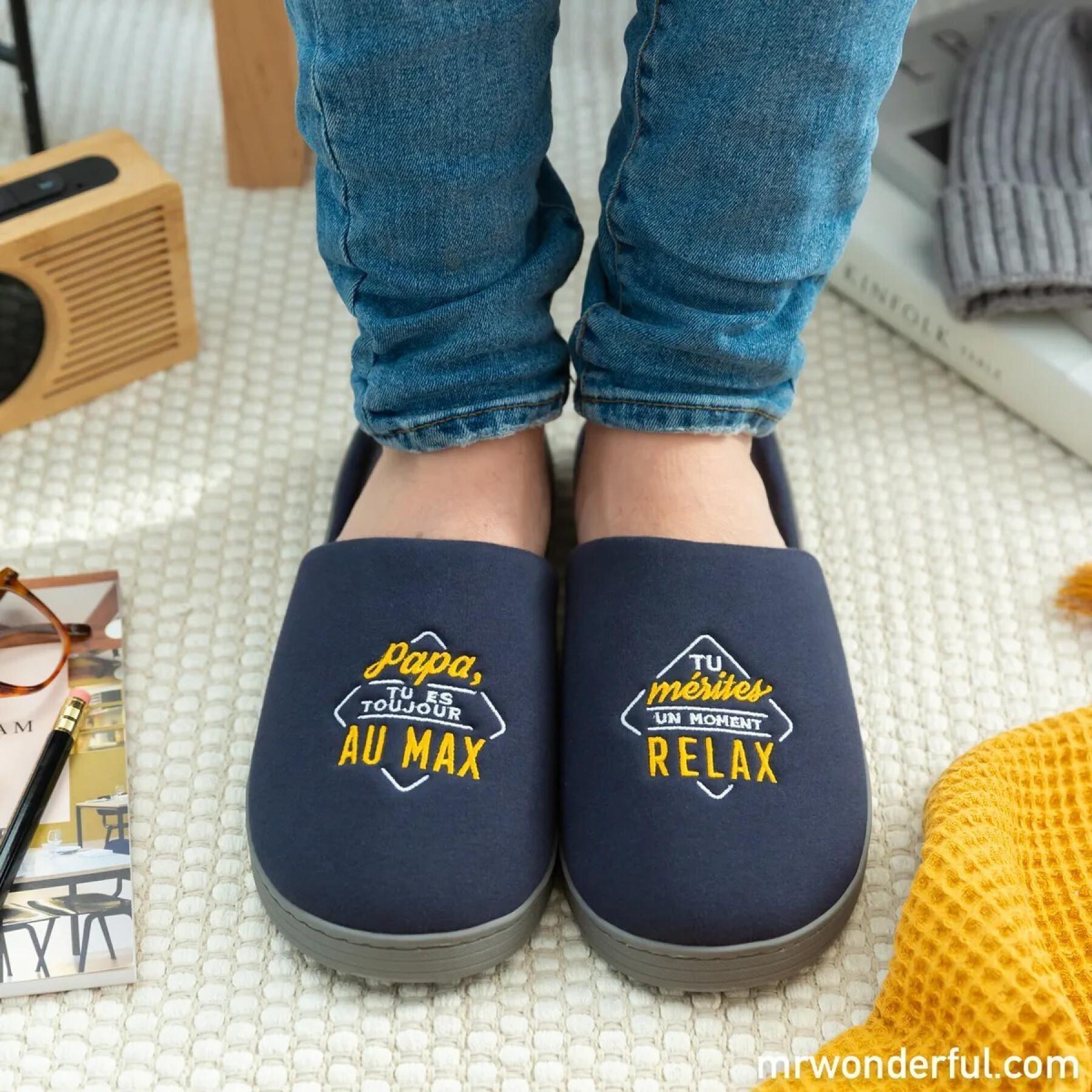 Slippers - Daddy, you're always on top Mr. Wonderful