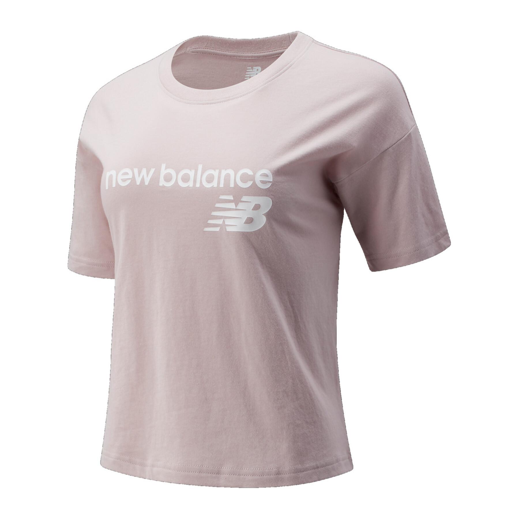 Women's T-shirt New Balance Classic Core Stacked