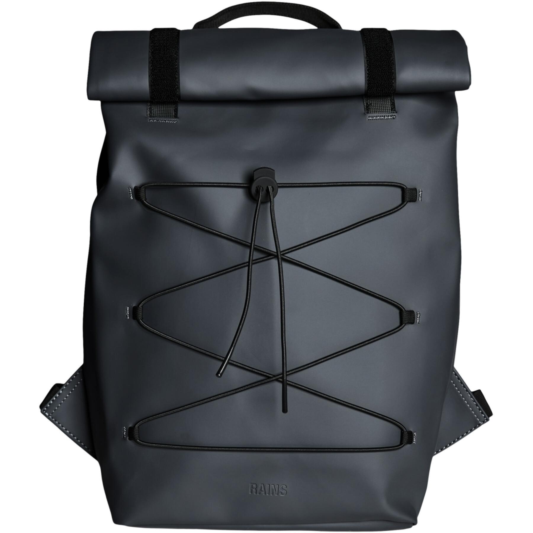 Velcro backpack Rains Rolltop