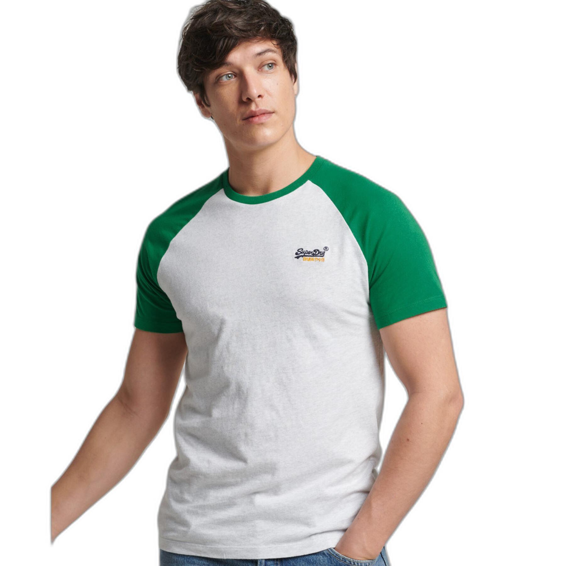 Organic cotton baseball shirt Superdry