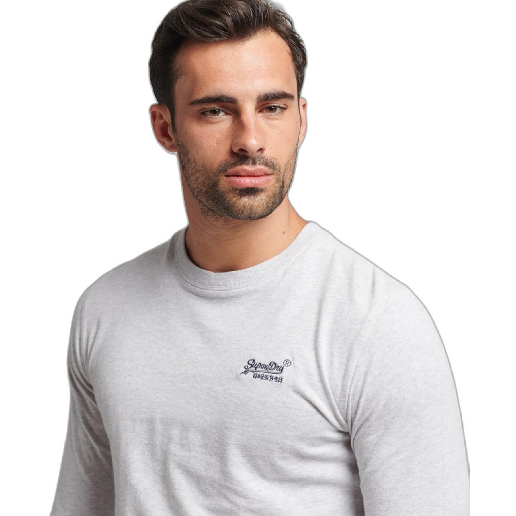 Organic cotton long sleeve T-shirt Superdry Essential Logo