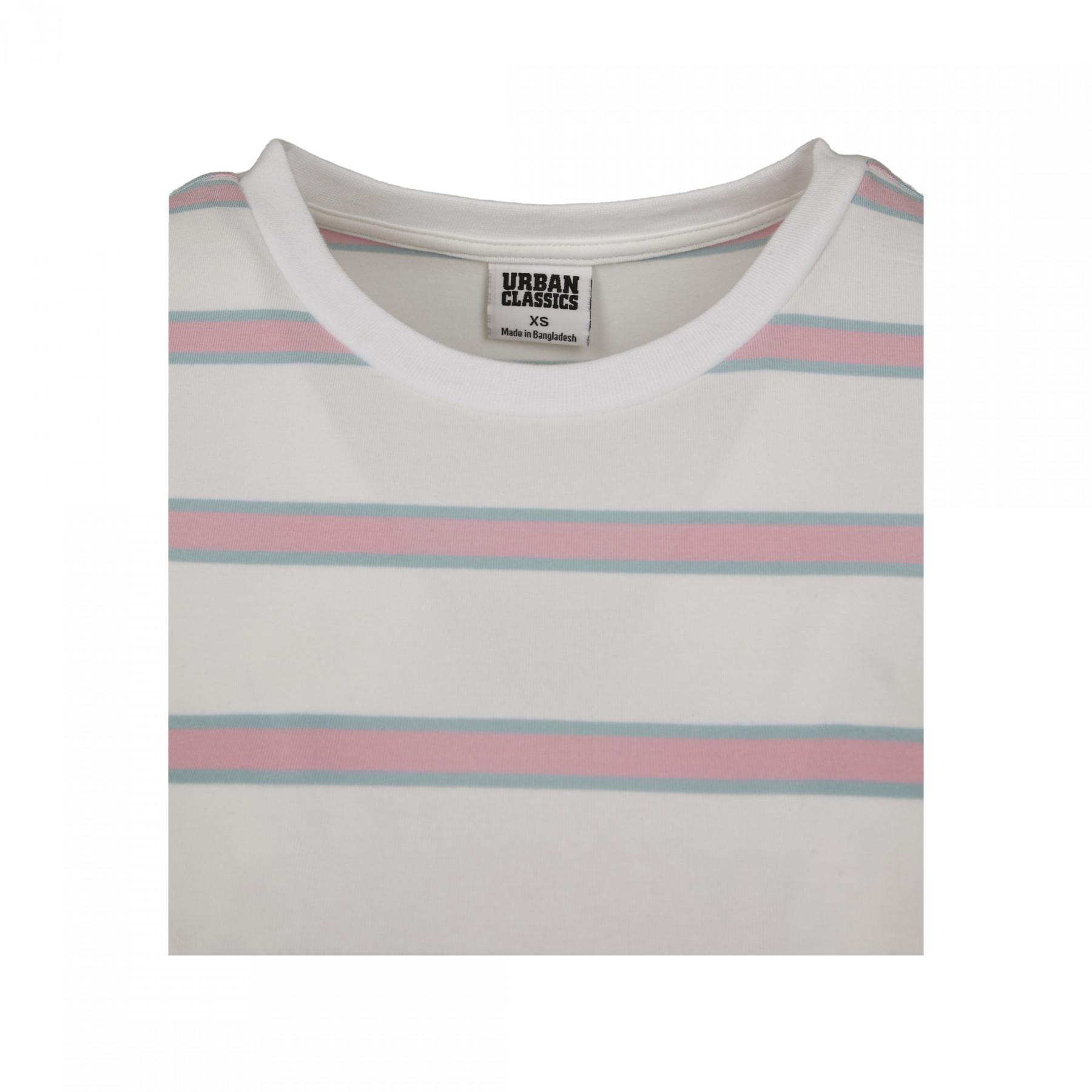 Women's T-shirt Urban Classics stripe cropped