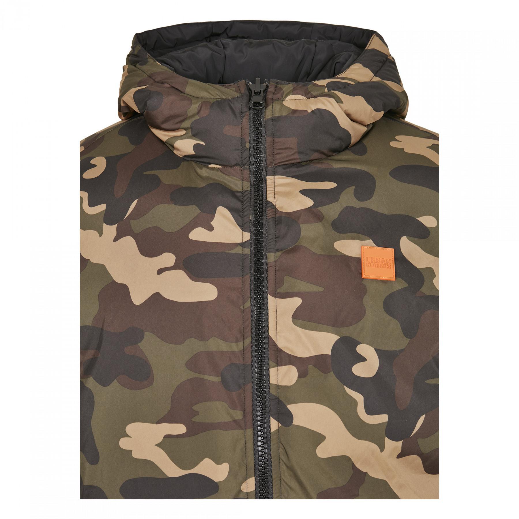Hooded jacket Urban Classics reversible puffer