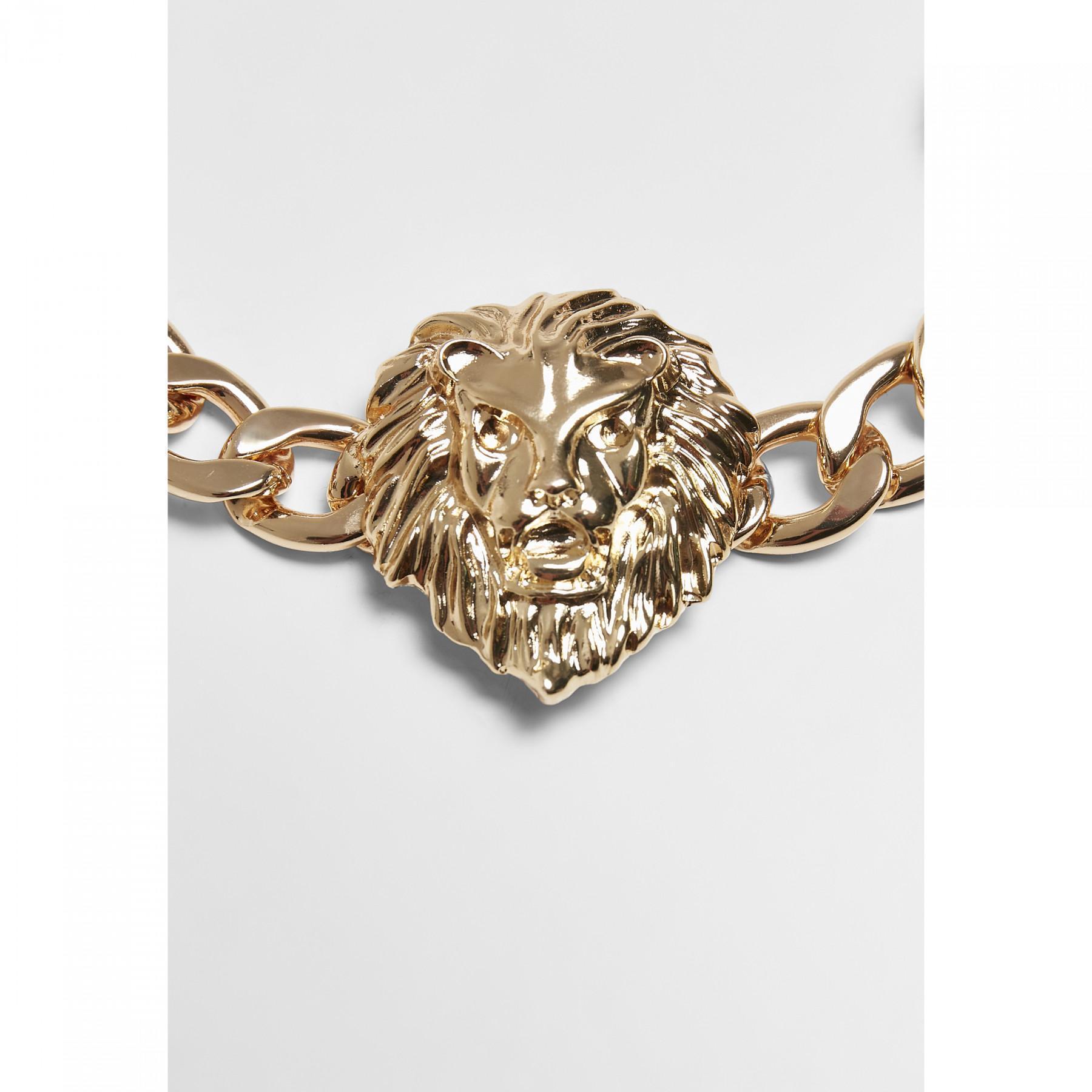 Necklace Urban Classics lion