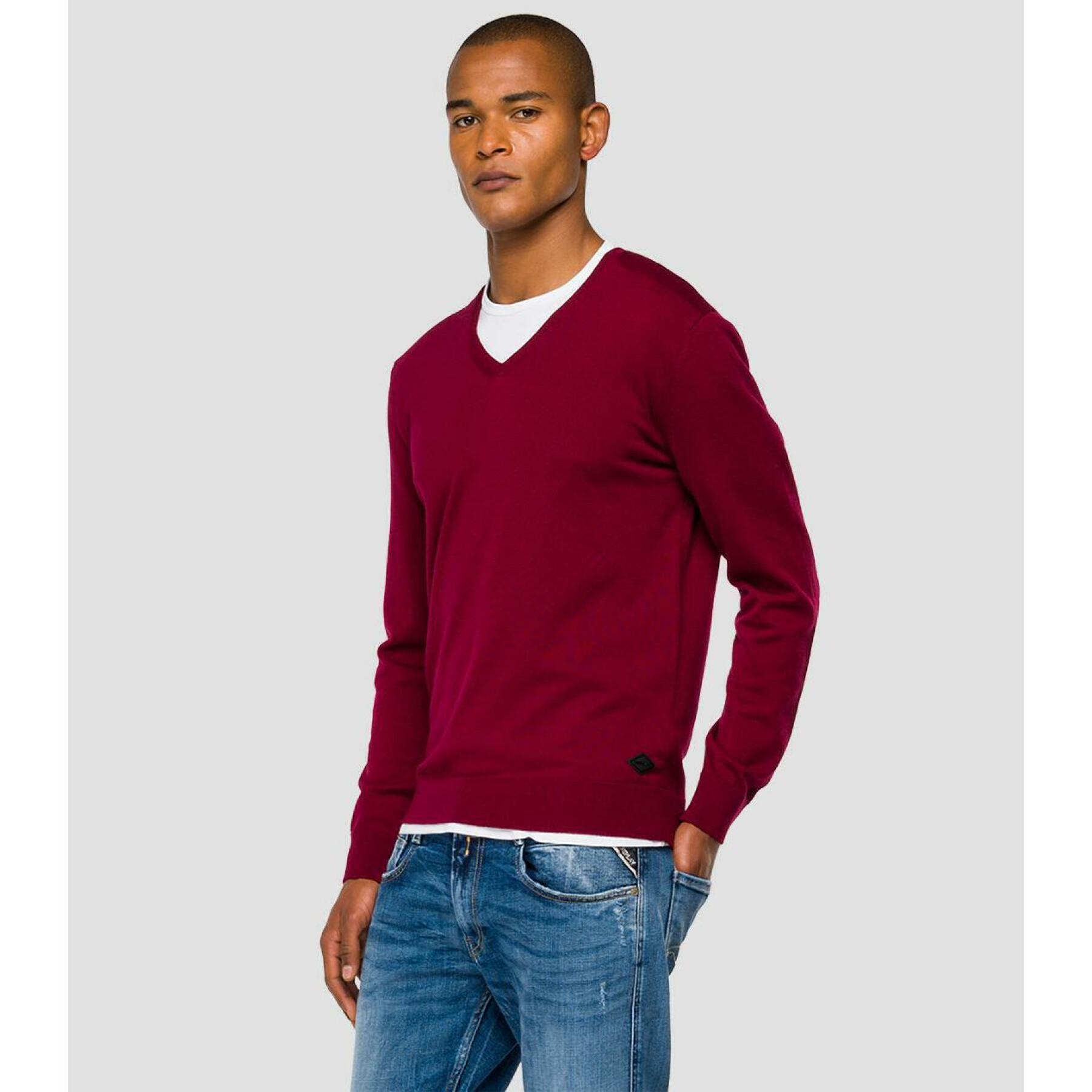 Wool blend sweater Replay hyperflex