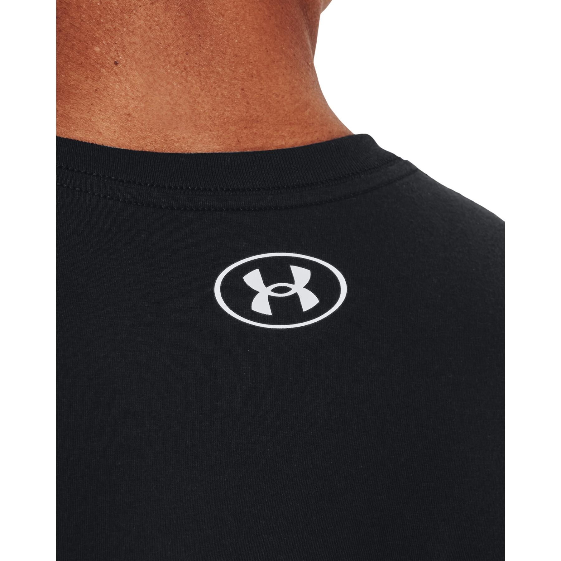 T-shirt with camouflage stripe on the chest Under Armour