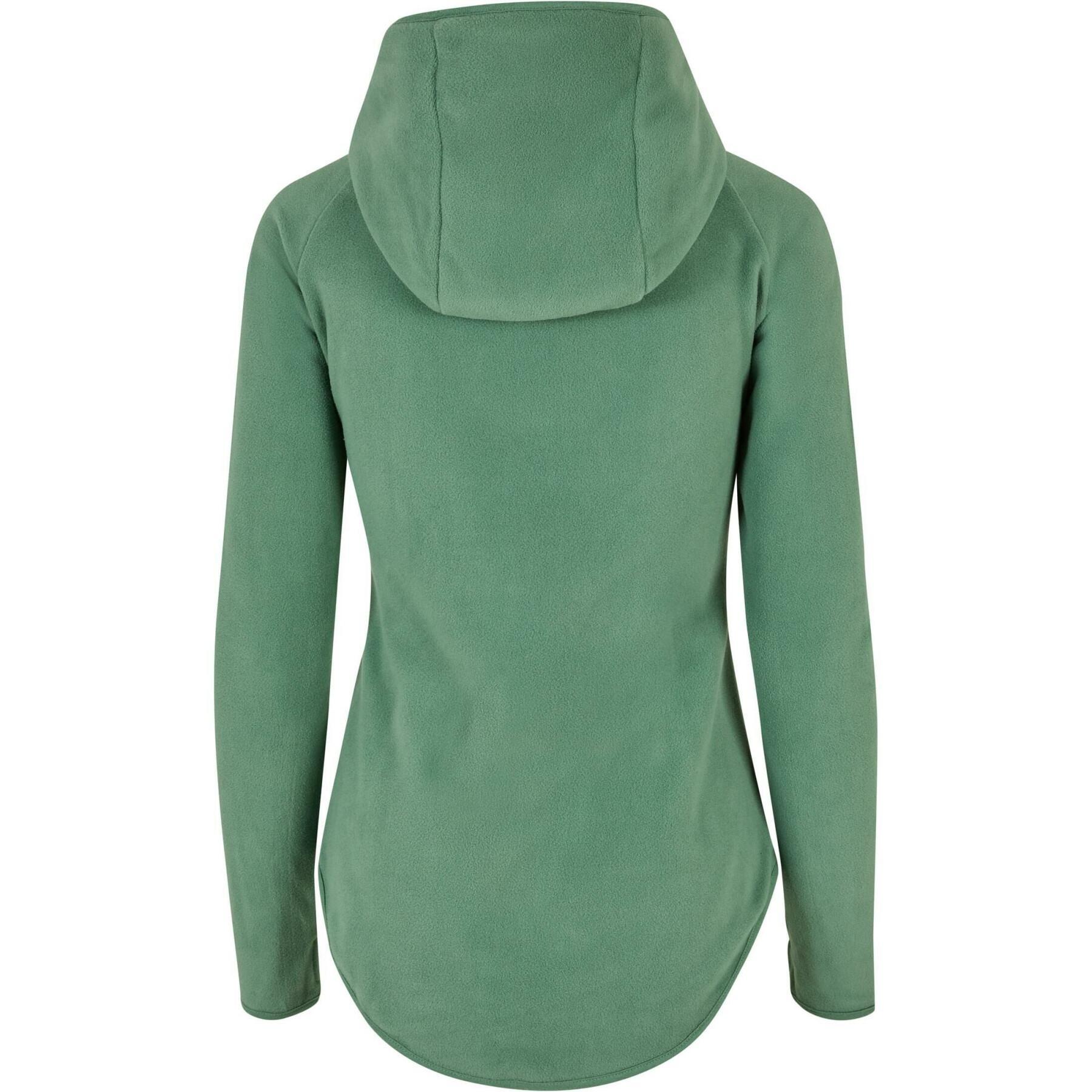 Women's zipped hooded fleece Urban Classics