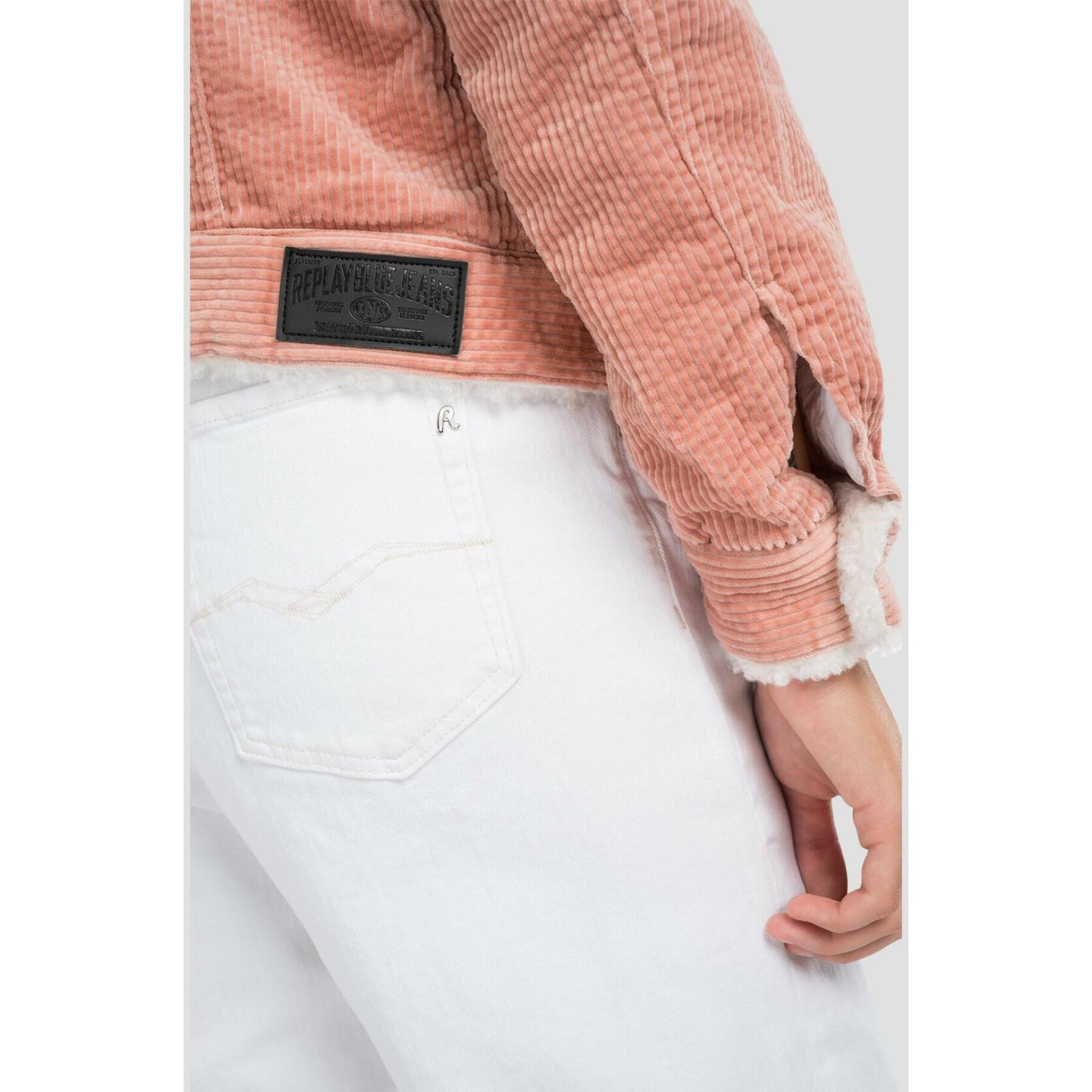 Women's corduroy jacket with pockets Replay