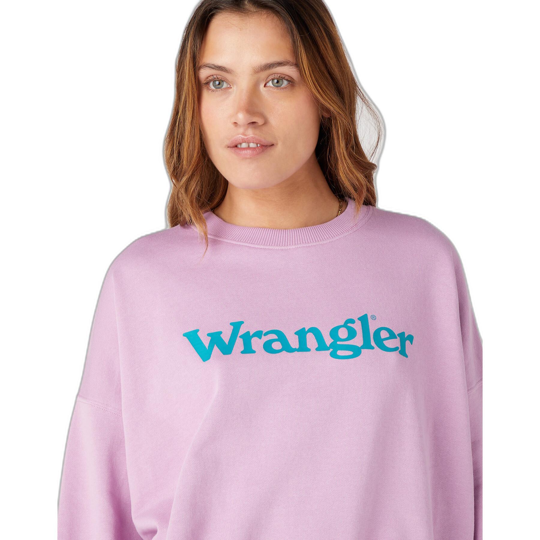 Women's hooded sweatshirt Wrangler Relaxed