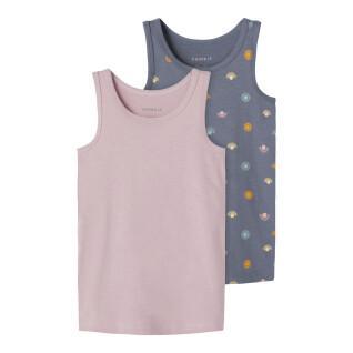 Pack of 2 tank tops for girls Name it Folkstone Sun