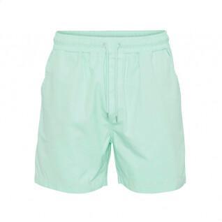 Twill shorts Colorful Standard Organic light aqua