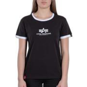 Women's short sleeve T-shirt Alpha Industries Basic Contrast