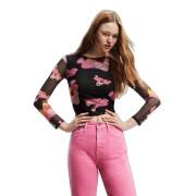 Women's T-shirt Desigual Pink panther