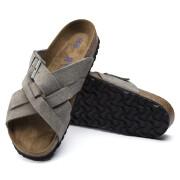 Leather sandals Birkenstock Lugano Suede