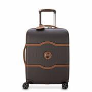Trolley cabin suitcase slim 4 double wheels Delsey Chatelet Air 2.0 55 cm