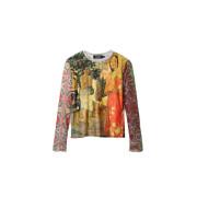 Women's long sleeve T-shirt Desigual Gauguin