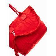 Large handbag embroidery woman Desigual