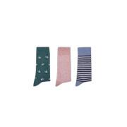 Lot of 3 pairs of cotton socks Faguo