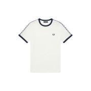 T-shirt with stripe Fred Perry Ringer